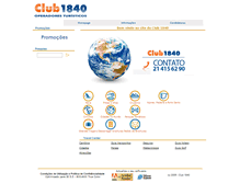 Tablet Screenshot of club1840.com